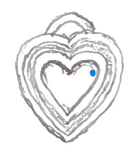 Judy Larson's Hearts and Flowers Charms - , Classic Wire Jewelry, Cutting, Cutting Tool, Cutters, Filing, Finishing, Butane Torch, Soldering, Solder, Design, Use an ultra-fine point Sharpie to mark cutting lines